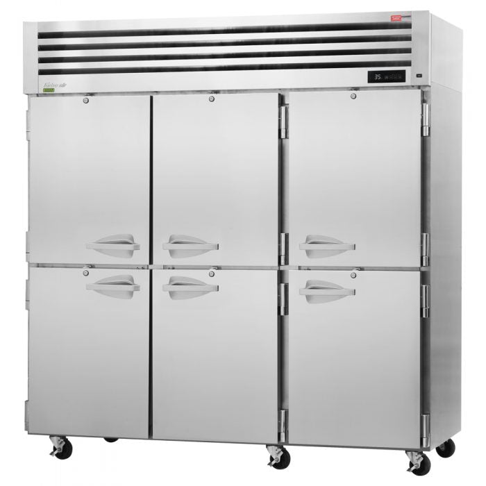 Turbo air PRO-77-6R-N, 6 Solid Half-Doors Top Mount Refrigerator