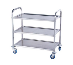 4 Tier Stainless Steel Cart, UC-1834M3A