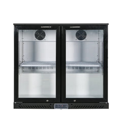 35" Glass Door Back Bar Refrigerator, BC-250