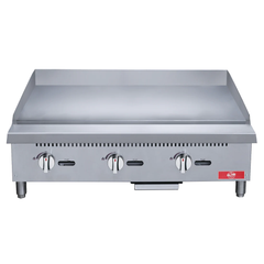 36" 3-Burner Commercial Griddle, ECGM36