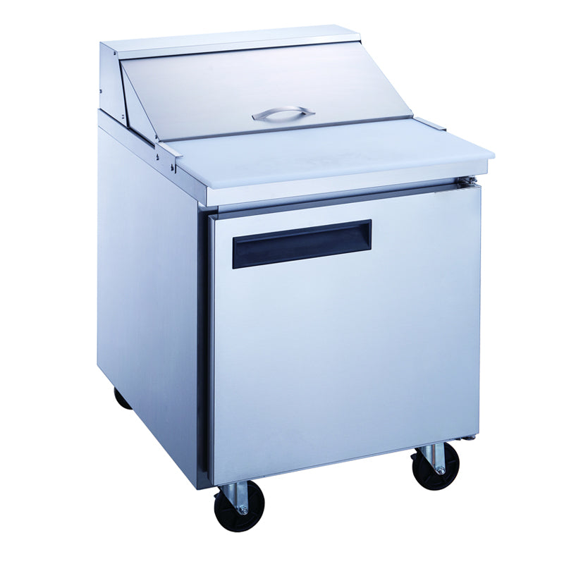 MSR-27 Refrigerated Sandwich Prep Table, 27"*30"*44", 3-Year labor 5-Year Parts 10-Year compressor