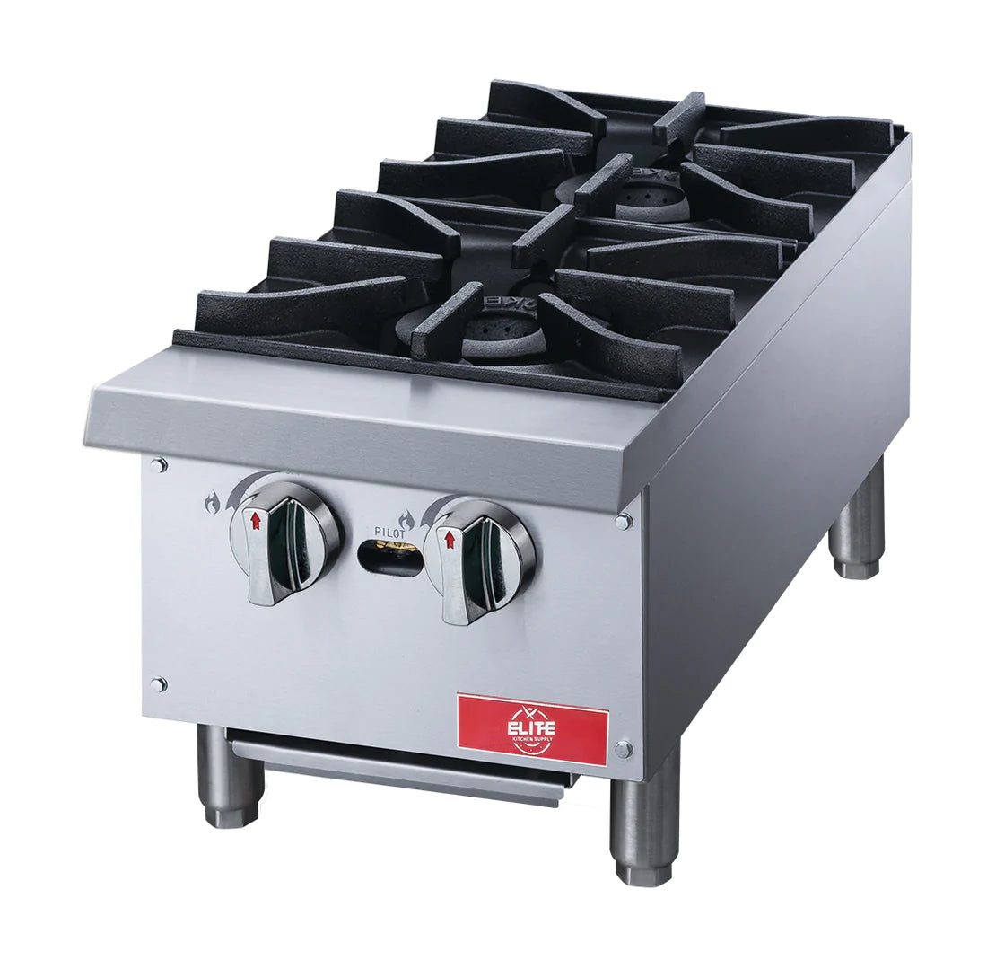 12" 2-Burner Hot Plate, ECHPA12