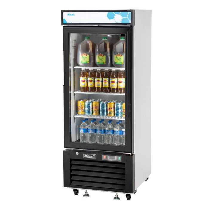 C-10RM-HC 10 cu/ft Glass Door Merchandiser Refrigerator 24.25″W