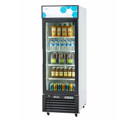 C-12RM-HC 12 cu/ft Glass Door Merchandiser Refrigerator 24.25″W
