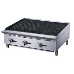 ACCB36, Commercial 36" Countertop Charbroiler