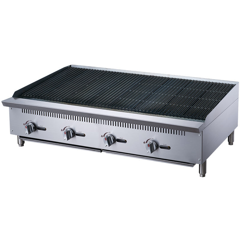 ACCB48, Commercial 48" Countertop Charbroiler